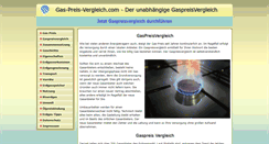 Desktop Screenshot of gas-preis-vergleich.com